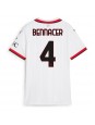 Billige AC Milan Ismael Bennacer #4 Bortedrakt Dame 2024-25 Kortermet